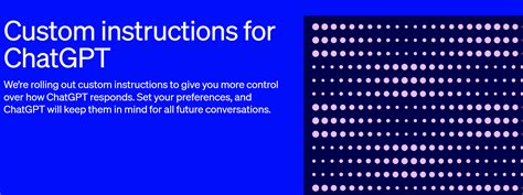 Openai Introduces Custom Instructions For Chatgpt A Game Changer For