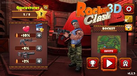 Rocket Clash 3D - Play Online on SilverGames 🕹️