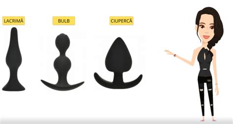 Butt plug dop anal Cum îl alegi și cum îl folosești