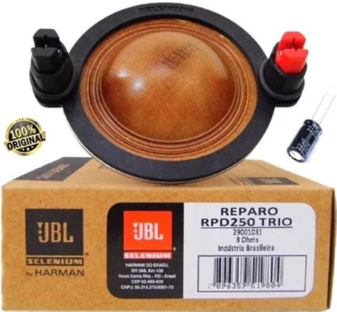 Reparo Jbl Selenium P Driver D250 Trio Rpd250 Trio Original Frete grátis