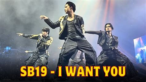 Sb19 I Want You Barricade View Pagtatag Finale Concert Day 1 Youtube