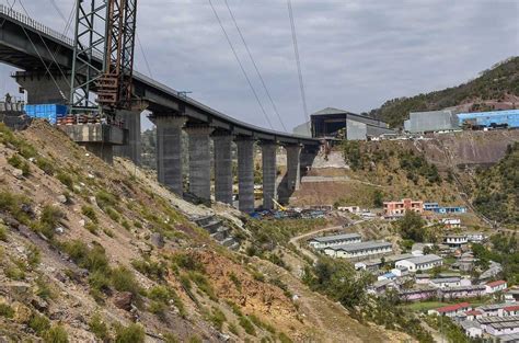 Photos: Chenab Arch Bridge nears completion