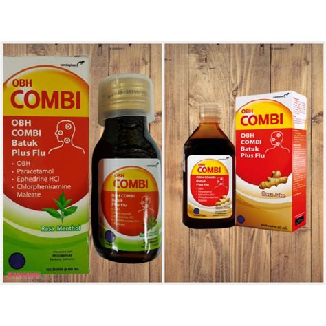 Jual OBH Combi Flu Dan Batuk Dewasa 60 Ml Madu Menthol Shopee