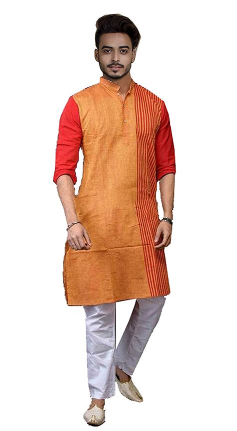 Best Couple Set Saree And Kurta Traditional Khadi Cotton Comfortable