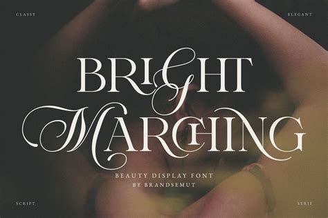 Bright Marching Font By Brandsemut Creative Fabrica