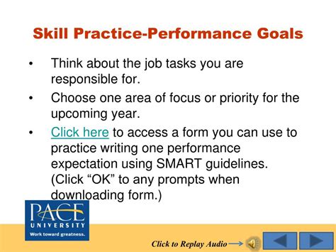 Ppt Goal Setting And Establishing Performance Expectations Powerpoint