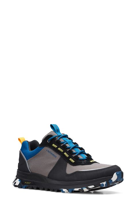 Clarks Clarks(r) Atl Trek Walk Waterproof Sneaker in Blue for Men | Lyst