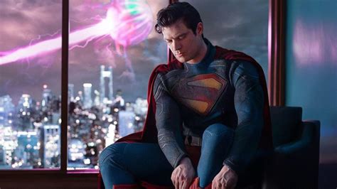 Fotografía del nuevo Superman interpretado por David Corenswet es