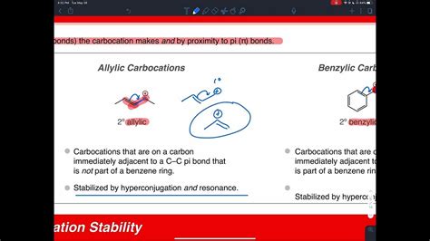 Carbocations 4 Classifying Carbocations Alkyl Allylic Benzylic