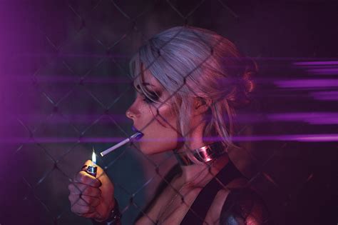 Cosplay 1 Irina Meier Ciri Dans Lunivers De Cyberpunk 2077