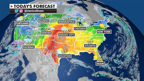 National weather forecast: West facing rain, mountain snow | Fox News