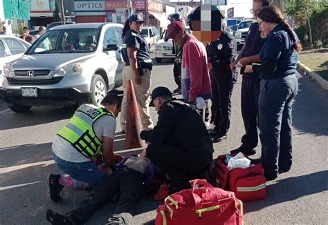 Dos motociclistas lesionados tras aparatosa caída Periodico