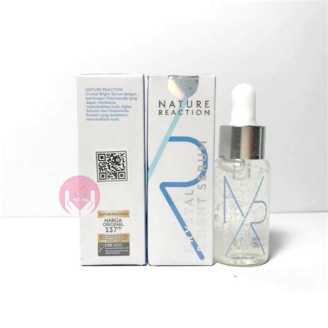 Jual Serum Nature Reaction Nr Crystal Bright Serum Original Bpom