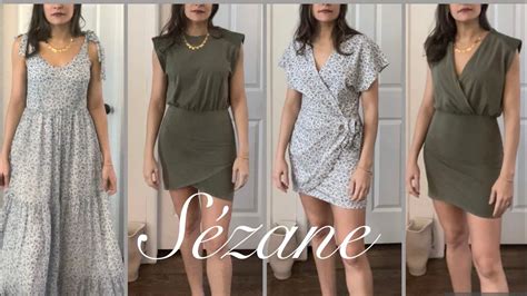 SEZANE HAUL TRY ON REVIEW SEZANE SUMMER COLLECTION 2022 YouTube