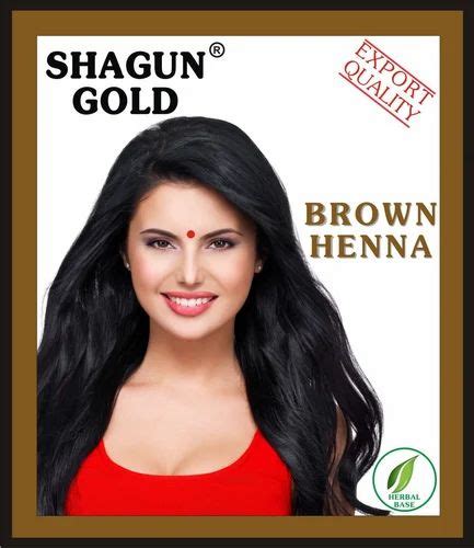 Powder Natural Brown Hair Dyes Mini And Bulk Packaging At Rs 300 In