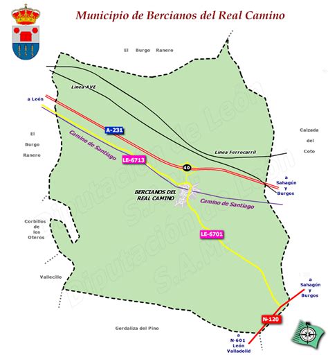 Los Pueblos Del Municipio Ayuntamiento De Bercianos Del Real Camino