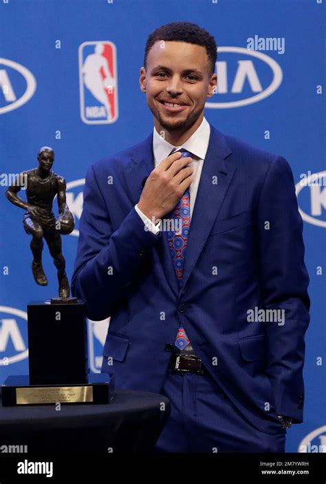 Golden State Warriors Guard Stephen Curry With The Nba S Most Valuable