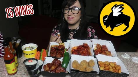 Buffalo Wild Wings Mukbang Eating Show Wings Youtube