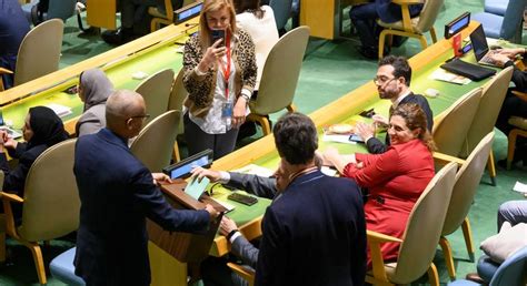 La Asamblea General De La Onu Elige 15 Nuevos Miembros Del Consejo De