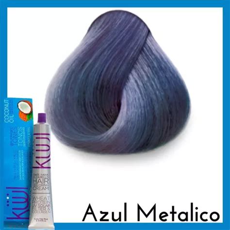 Kuul Tinte Tono Azul Metalico Tubo 90g Meses Sin Intereses