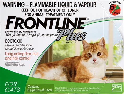 Frontline Plus for Cats 3 pack | Buy Online from Vet Post