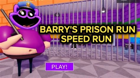 BARRY S PRISON RUN OBBY NEW POPPY Roblox YouTube