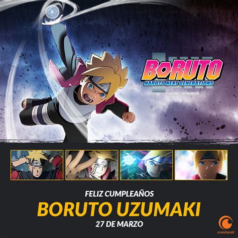 Crunchyroll Es On Twitter 27 3 ¡feliz Cumpleaños Boruto 🎉🎂