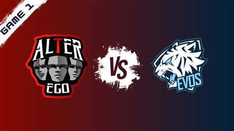 Mpl S L Alter Ego Vs Evos Glory L Week Day Youtube