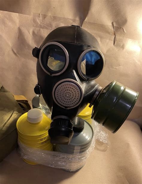 Soviet Gas Mask Gp 7 Pmk 1 Pmk 1 Gp 7 Gp7 Pmk1 New Gem