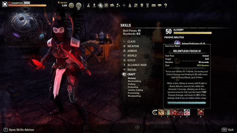 Eso Stamina Nightblade Pve Build K Dps Backstabber Youtube