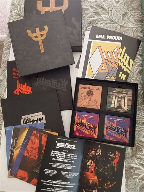 Judas Priest ~ 50 Heavy Metal Years Of Music Box Set 3000 Ebay