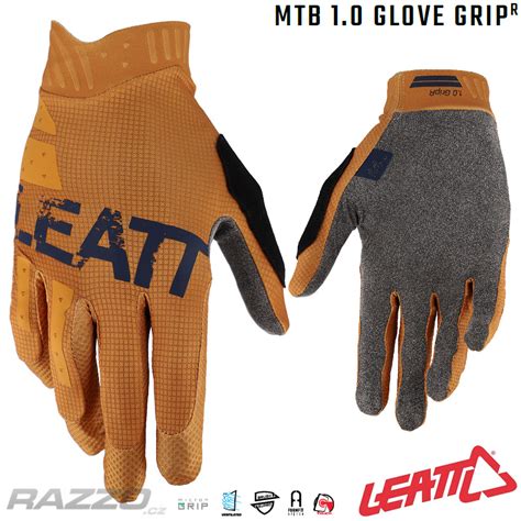 Rukavice Na Kolo Leatt Mtb Gripr Glove Rust Rukavice Razzo