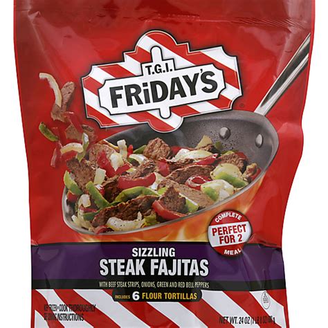 Tgi Fridays Sizzling Steak Fajitas Complete Skillet Meal 24 Oz Bag