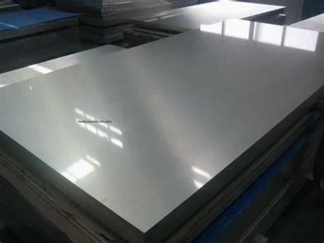 Silver Rectangular Aluminium Sheet Thickness Mm Mm At Rs