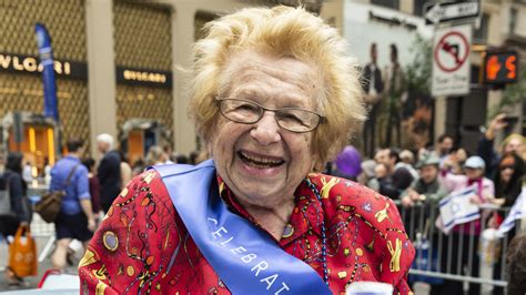 Dr Ruth Renowned Sex Therapist And Author Dead At
