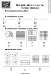 Lire Les Fractions Exercices