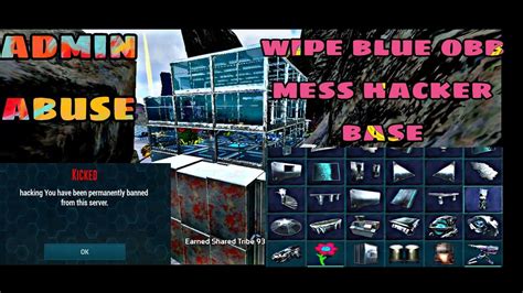 Ark Mobile Pvp Wipe Bule Obb Mess Hacker Base Op Profit Youtube