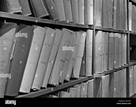 Old Volume Of Library Books From 1947 1948 Stock Photo Alamy