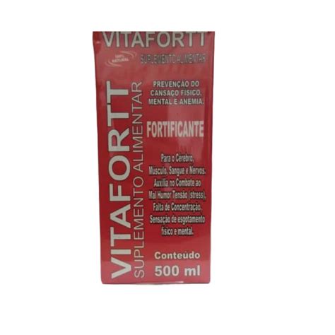 VITAFORTT 500ml Natu Nutri Produtos Naturais Você Compra online e