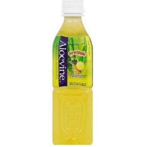 Pineapple Flavor Natural Healthy Aloe Vera Juice Packaging Plastic