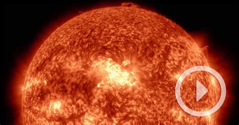 Hd Timelapse Of The Sun Captures Largest Sunspot In 22 Years — Colossal