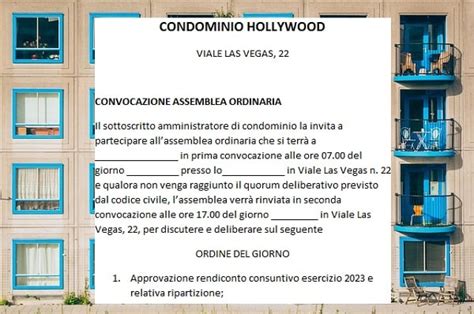 Convocazione Assemblea Condominiale Regole E Procedure