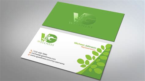 Health And Wellness Business Card Ideas Designing Effective Cards For