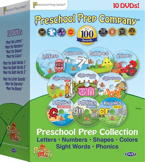 Preschool Prep Series Collection Educational Dvd Australia Ubuy