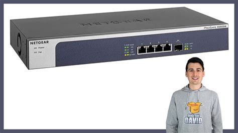 こちらの NETGEAR 5 Port 10G Multi Gigabit Ethernet Unmanaged Switch XS505M