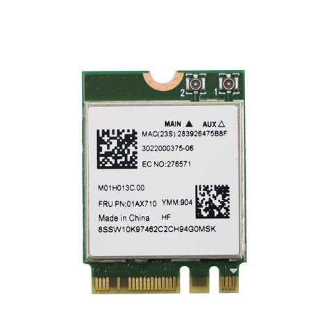 Original Realtek RTL8821CE 802 11AC 1X1 NGFF M 2 Interface Dual Band 2