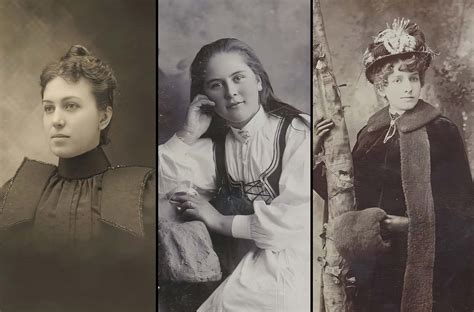 Stylish 1890s The Vintage Glamour Of Womens Fashion In Elegant Photos