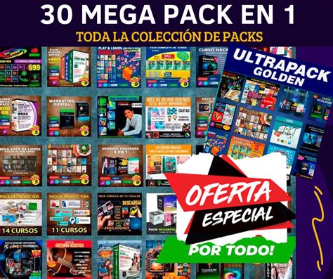 30 MEGAPACKS CURSOS