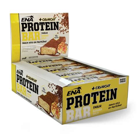 ENA Protein Bar Caja x16 Banana Split Wikimúsculos