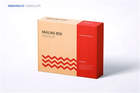 Mailing Box Mock Up Masterbundles